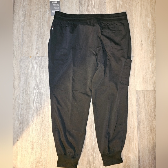 NEW with tags Greys anatomy XLP XL Petite black Scrub pants jogger style - Picture 12 of 13